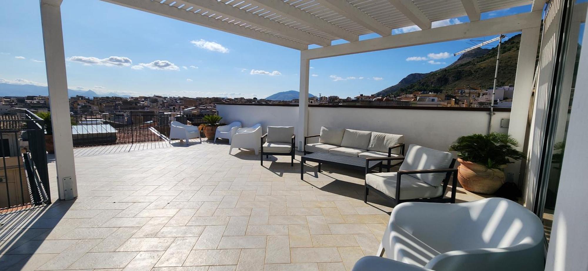 Palazzo Del Golfo Penthouse Apartment Castellammare del Golfo Ngoại thất bức ảnh